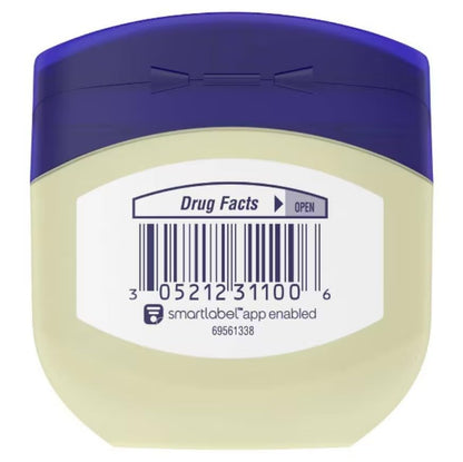 Vaseline Healing Jelly For Dry Skin and Eczema Relief Original 100% Pure Petroleum Jelly 1.75 Ounce (Pack of 10)