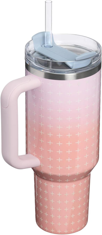 STANLEY Quencher H2.0 Flow State Tumbler, 40 oz, Sorbet Plus
