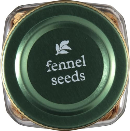 Simply Organic Whole Fennel Seed, 1,90 oz, Mild Sweet Flavor, Aromatic, Reminiscent of Licorice, Kosher (Pack of 2)