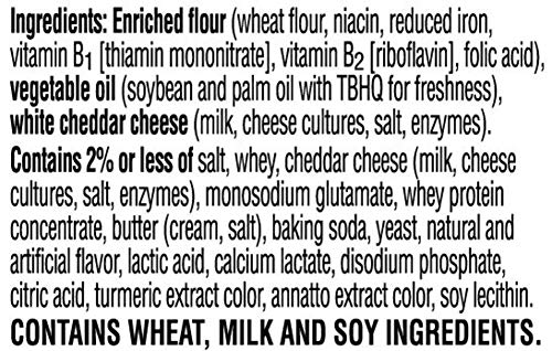 Kelloggs Keebler Cheez-It White Cheddar, 4.50-Ounce (Pack of 12)