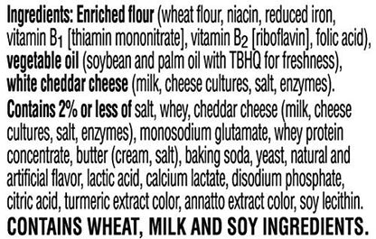Kelloggs Keebler Cheez-It White Cheddar, 4.50-Ounce (Pack of 12)