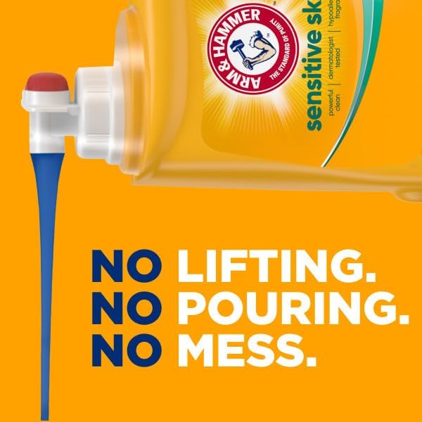 ARM & HAMMER Sensitive Skin Plus Fresh Scent Liquid Laundry Detergent