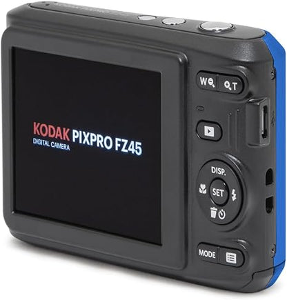 Kodak PIXPRO Friendly Zoom FZ45 16MP Digital Camera with 4X Optical Zoom 27mm Wide Angle and 2.7" LCD Screen