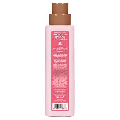 Tree Hut Hydraglow Body Lotion Pink Champagne, Hydrating & Moisturizing Daily Body Lotion for Soft, Glowing Skin with Fruity Floral Scent, 18 fl oz
