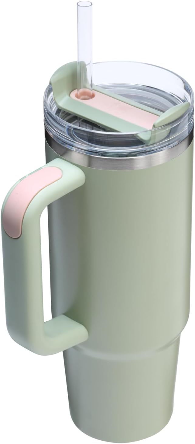 STANLEY Quencher H2.0 Flow State Tumbler, 30 oz, Lichen