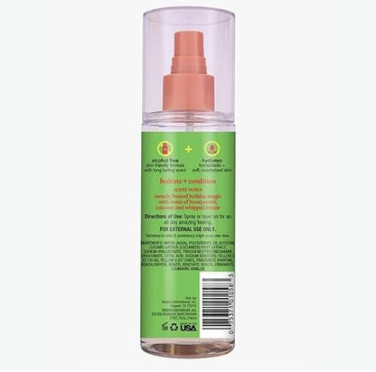 Tree Hut Frozen Honey Hair & Body Mist, Hydrating & Alcohol-Free Body Spray, Alcohol-Free Formula, Versatile Body Spray, 6 fl oz