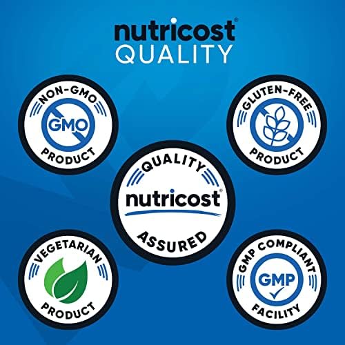 Nutricost EAA Capsules 1200mg, 240 Capsules - Essential Amino Acids, 120 Servings - Non-GMO, Gluten Free & Vegan (Pack of 2)