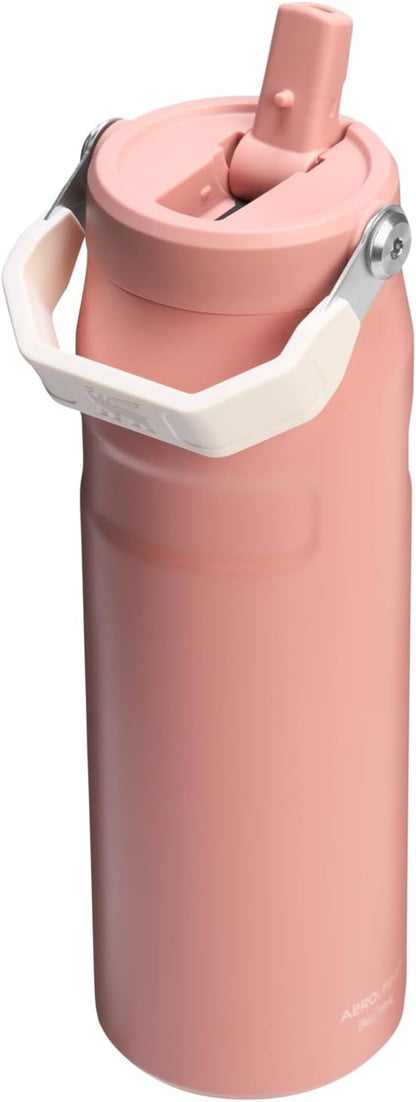STANLEY IceFlow Flip Straw 2.0 Bottle, 24 oz, Sienna