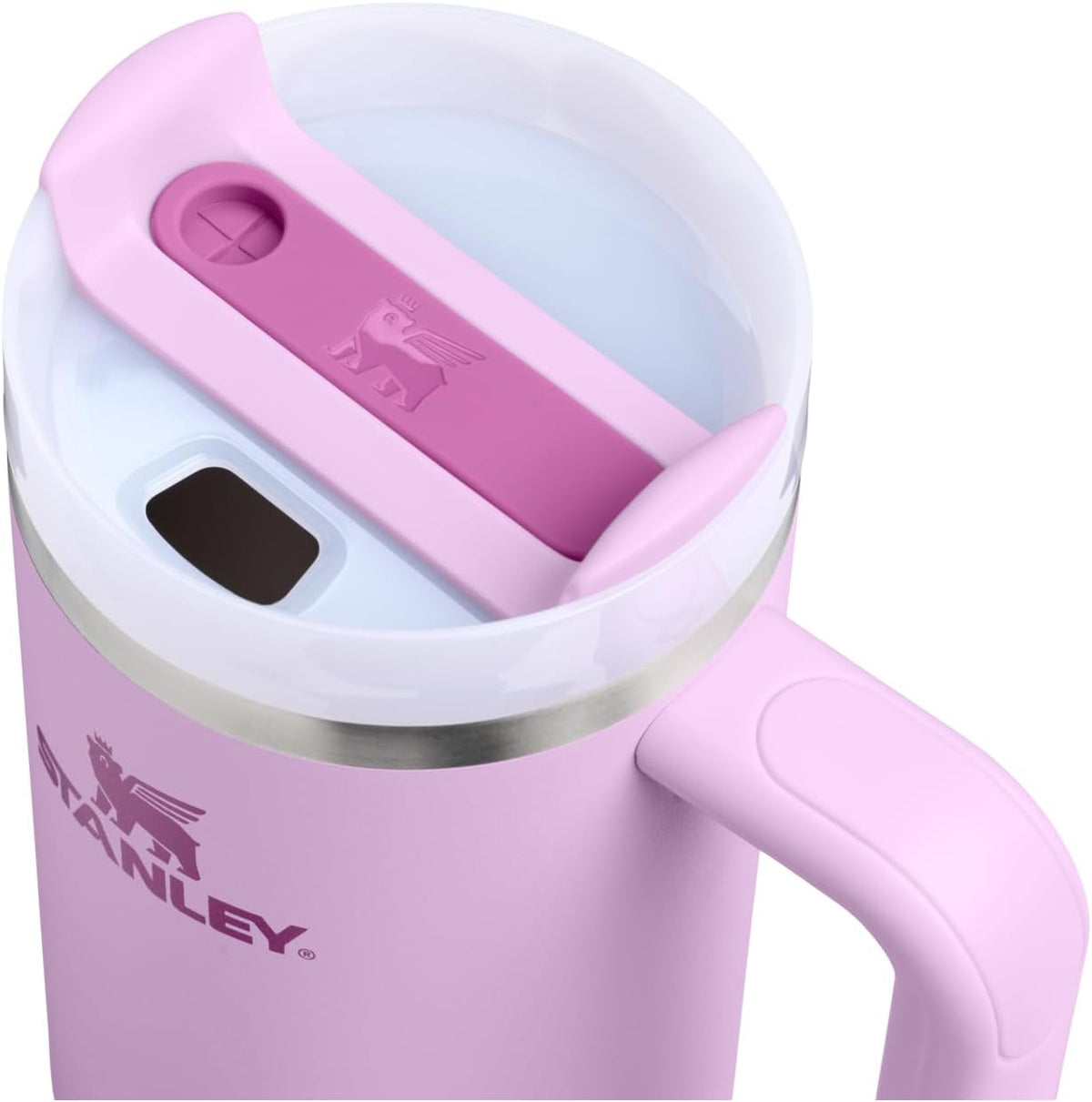 STANLEY Quencher H2.0 Flow State Tumbler, 30 oz, Soft Orchid