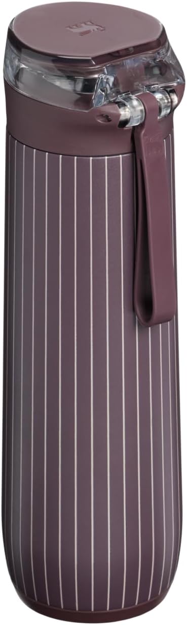 STANLEY Flowstate Spring Bottle, 20 oz, Fig Pinstripe