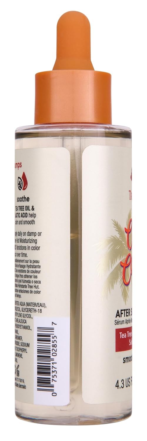 Tree Hut Coco Colada After Shave Serum, Helps Keep Skin Smooth & Soothed After Shaving, Sensitive, 4.3 Fl Oz