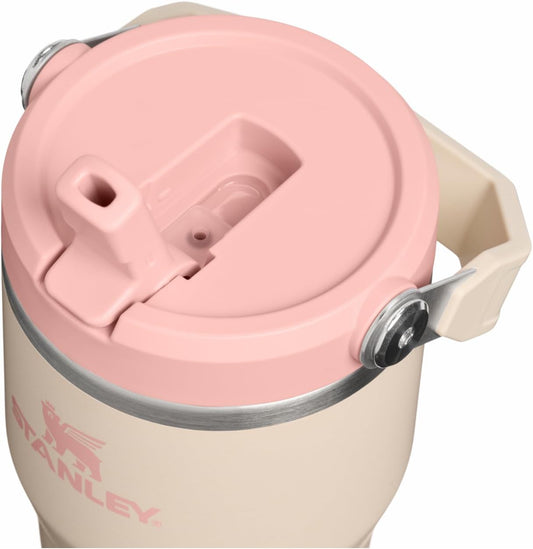 STANLEY IceFlow 2.0 Flip Straw Tumbler, 20 oz, Champagne
