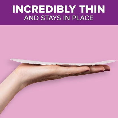Poise Incontinence Panty Liners, Very Light Absorbency, Long, 44 Count