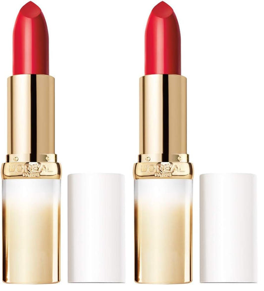 L’Oréal Paris Age Perfect Satin Lipstick with Precious Oils, 202 Blooming Rose, 0.13 Ounce (Pack of 2)