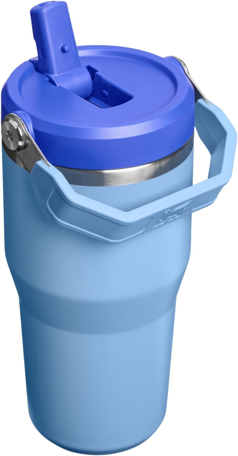STANLEY IceFlow 2.0 Flip Straw Tumbler, 20 oz, Blue Sky