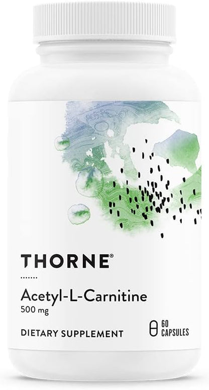 THORNE - Antioxidant Nerve Support Duo - Alpha-Lipoic Acid & Acetyl-L-Carnitine Bundle - 60 Servings
