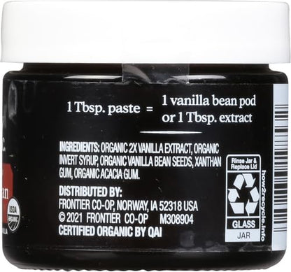 Simply Organic Vanilla Bean Paste, Organic, 2 Fluid Ounce (Pack of 2)