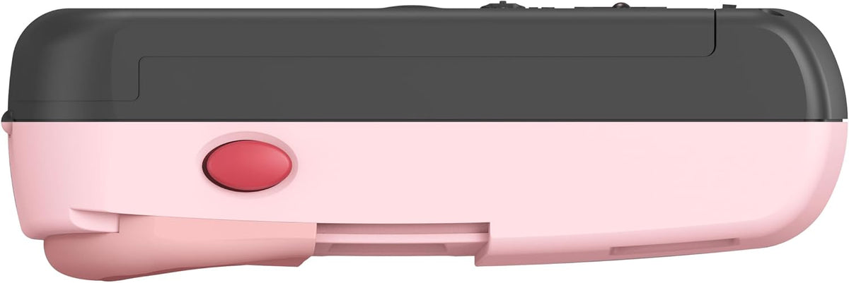 KODAK EC35 35mm Film Camera 35mm, Reusable, Focus-Free, Built-in Flash, Slide Cover, Beginner Friendly (Film & AA Battery are not Included) (Single, Blush Pink)