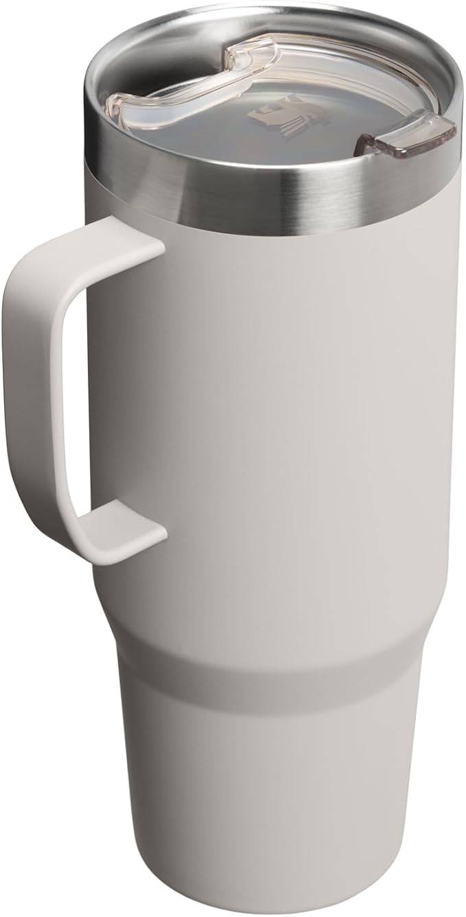 STANLEY The Everyday Suburban Mug | 30 oz | Drink Through Lid | Cup for Coffee, Tea and Drinks | Insulated Stainless Steel Coffee Mug | BPA-Free | Ash