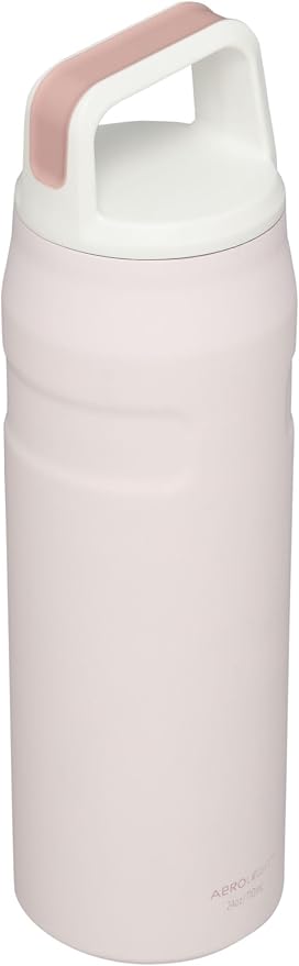 Stanley IceFlow Cap and Carry Water Bottle | Wide Mouth Twist Lid | Lightweight & Leakproof for Travel & Sports | Insulated Stainless Steel | BPA-Free