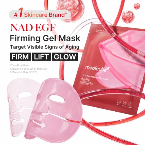 medicube Gel Mask Trio – PDRN, NAD, Kojic Acid Hydrogel Mask Set (3-Pack)