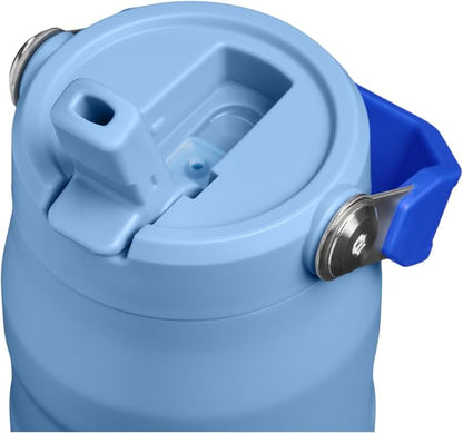 STANLEY IceFlow Flip Straw 2.0 Bottle, 24 oz, Blue Sky