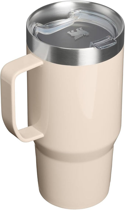 STANLEY The Everyday Suburban Mug | 24 oz | Drink Through Lid | Cup for Coffee, Tea and Drinks | Insulated Stainless Steel Coffee Mug | BPA-Free | Champagne Gloss
