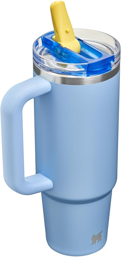 STANLEY Quencher ProTour Flipstraw Tumbler, 30 oz, Cornflower Admiral Blue