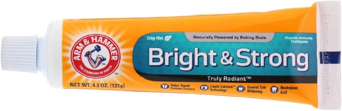 ARM & HAMMER Truly Radiant Bright & Strong Fluoride Anticavity Toothpaste Fresh Mint 4.3 oz