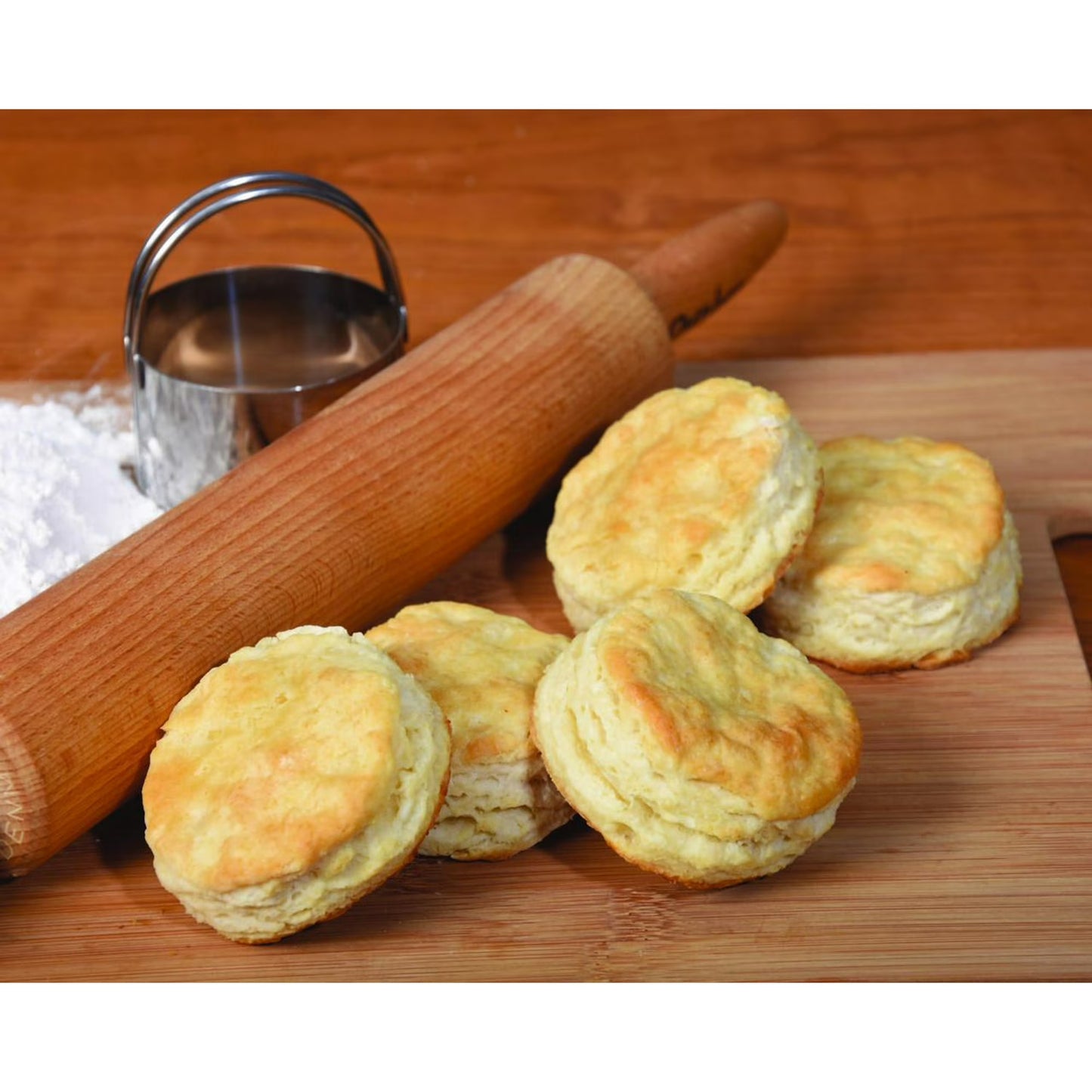 (4 pack) Southern Biscuit Self-Rising Flour, 100% Soft Wheat, 80 oz Bag