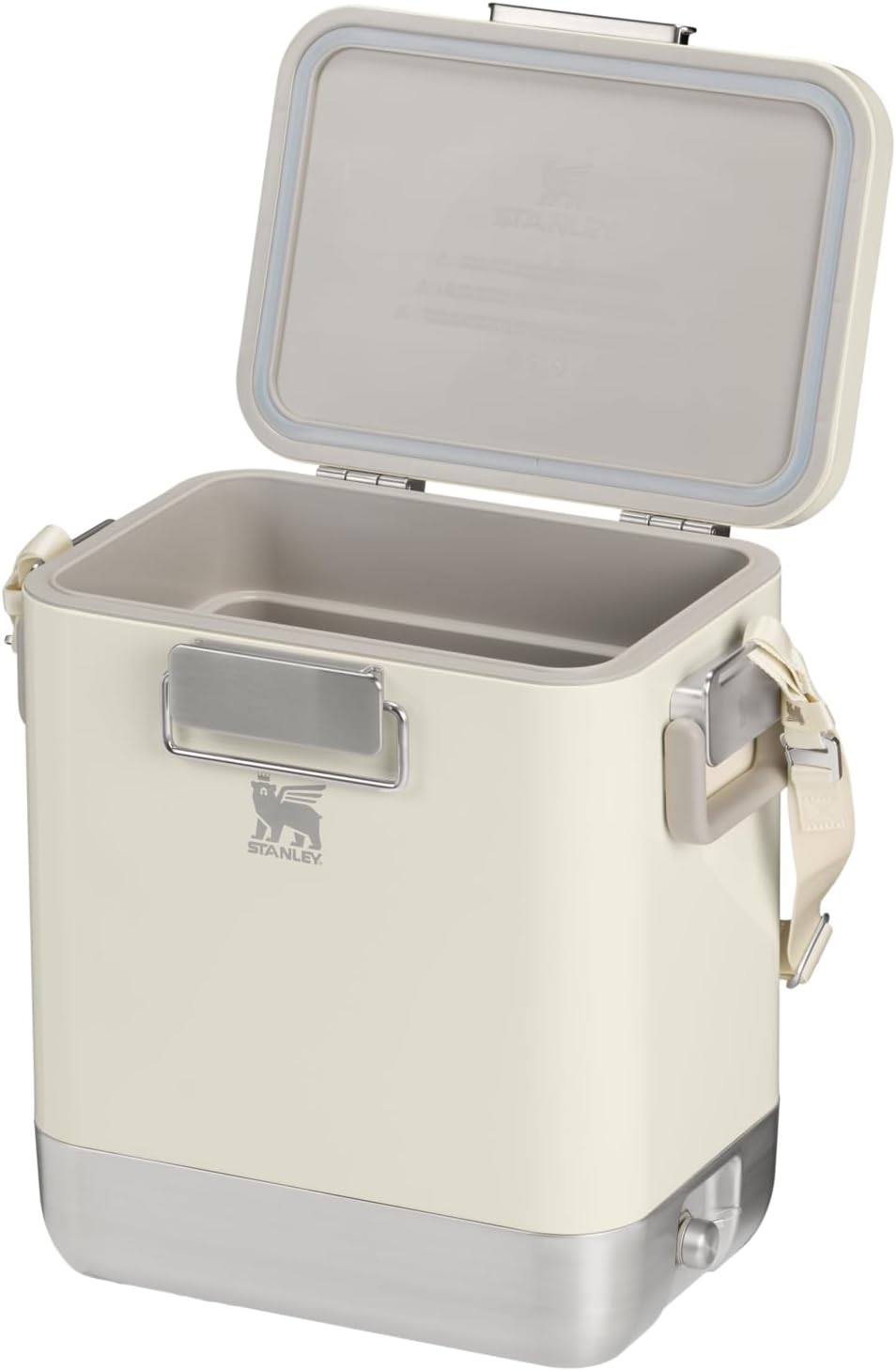 STANLEY Lifted Spirits Stainless Steel Cooler | Vacuum Insulated Hard Cooler | Leakproof VaultSeal Latch | Premium 18/8 Recycled Stainless Steel | BPA-Free