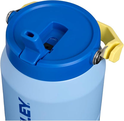 STANLEY IceFlow Flip Straw 2.0 Jug, 64 oz, Cornflower Admiral Blue