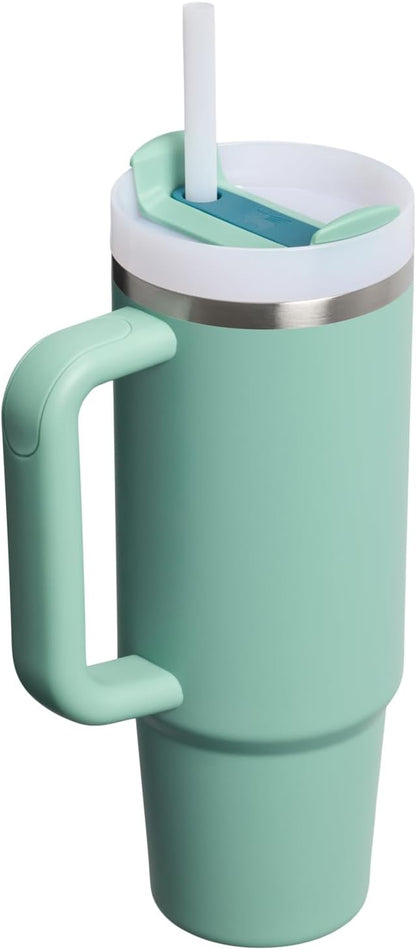 STANLEY Quencher H2.0 Flow State Tumbler, 30 oz, Spring Green