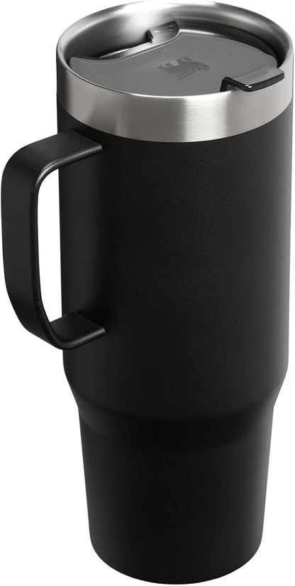 STANLEY The Everyday Suburban Mug | 30 oz | Drink Through Lid | Cup for Coffee, Tea and Drinks | Insulated Stainless Steel Coffee Mug | BPA-Free | Black 2.0