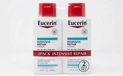 Eucerin Intensive Repair Lotion 8.4 oz (Pack of 2)