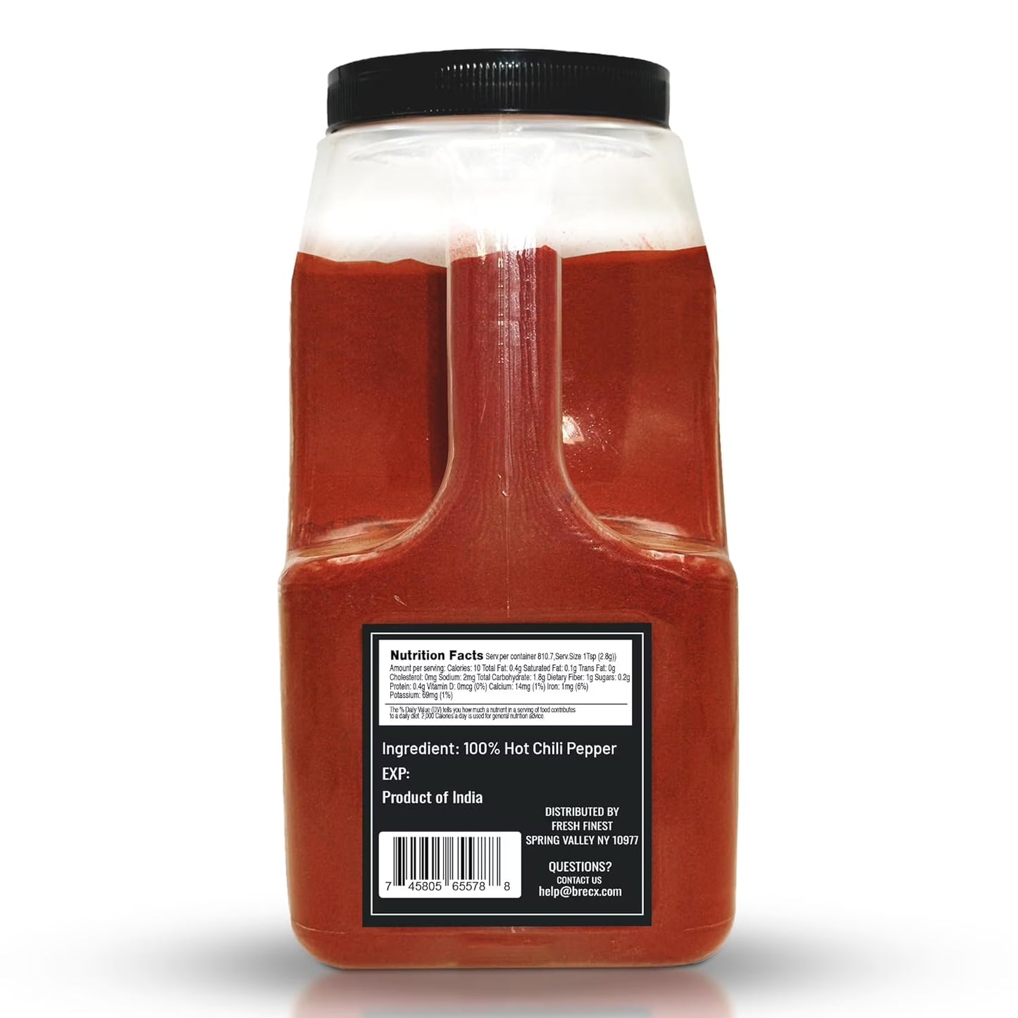 Bulk Spices Commercial and Home Cooking 5 LB Chili Powder - Red Pepper Seasoning, Freshly Packed at the Source Non-GMO, Ground Red Chili Best for Stews, Meat Rubs, Salsa, and More - 5 LB