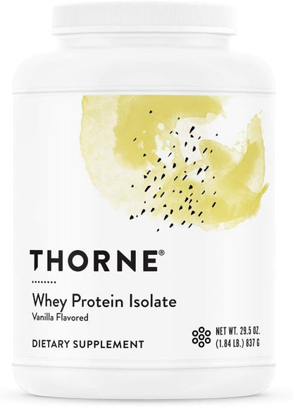 THORNE - Whey Protein Isolate Bundle - Chocolate & Vanilla Flavors