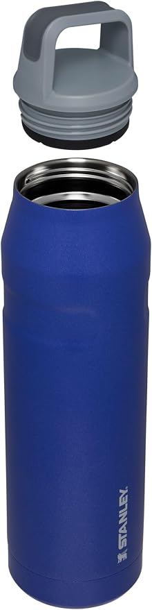 Stanley IceFlow Cap and Carry Water Bottle | Wide Mouth Twist Lid | Lightweight & Leakproof for Travel & Sports | Insulated Stainless Steel | BPA-Free