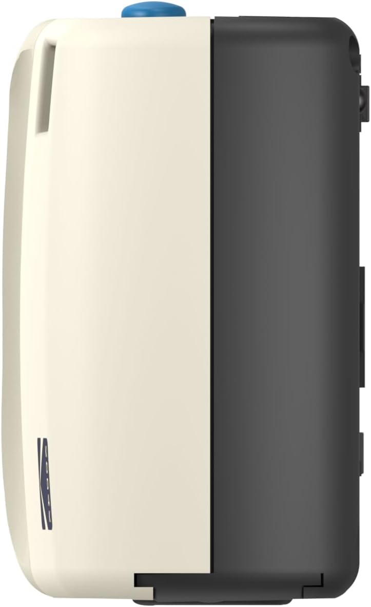 KODAK EC35 35mm Film Camera 35mm, Reusable, Focus-Free, Built-in Flash, Slide Cover, Beginner Friendly (Film & AA Battery are not Included) (Single, Vanilla White)