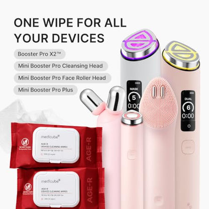 medicube Mask Mode & Device Clean Duo: Device Cleansing Wipes and PDRN Mask