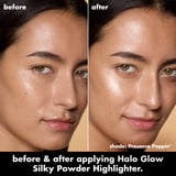 e.l.f. Halo Glow Silky Powder Highlighter, Prosecco Poppin', 0.15oz