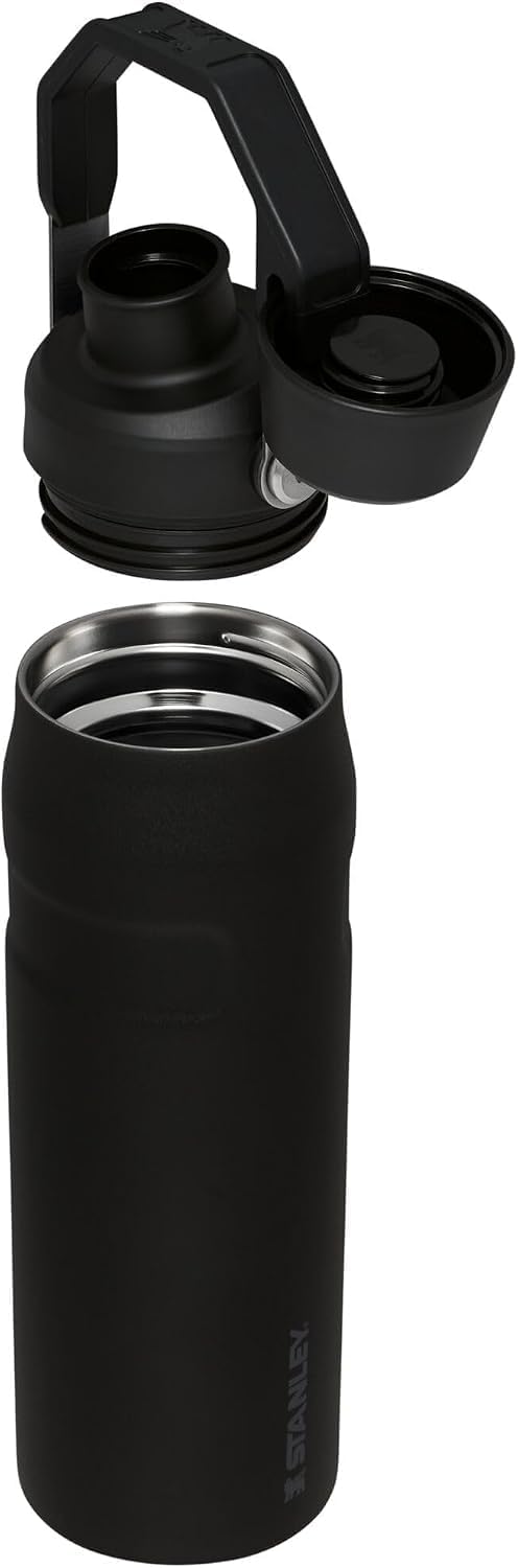 STANLEY IceFlow Fast Flow Bottle, 24 oz, Black