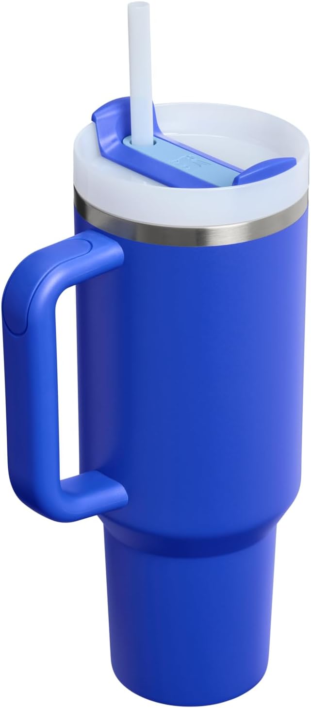 STANLEY Quencher H2.0 Flow State Tumbler, 40 oz, Cobalt