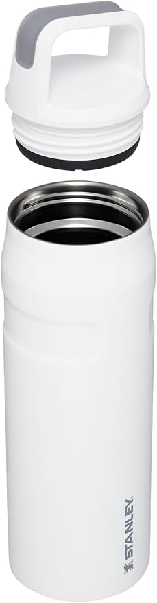 Stanley IceFlow Cap and Carry Water Bottle | Wide Mouth Twist Lid | Lightweight & Leakproof for Travel & Sports | Insulated Stainless Steel | BPA-Free