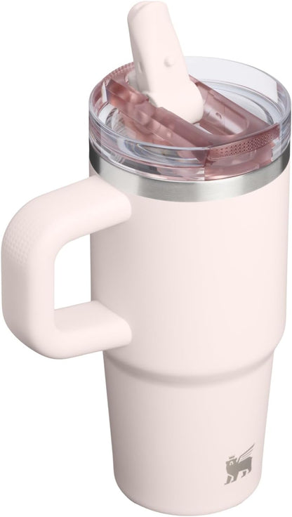 STANLEY Quencher ProTour Flipstraw Tumbler, 14 oz, Rose Quartz