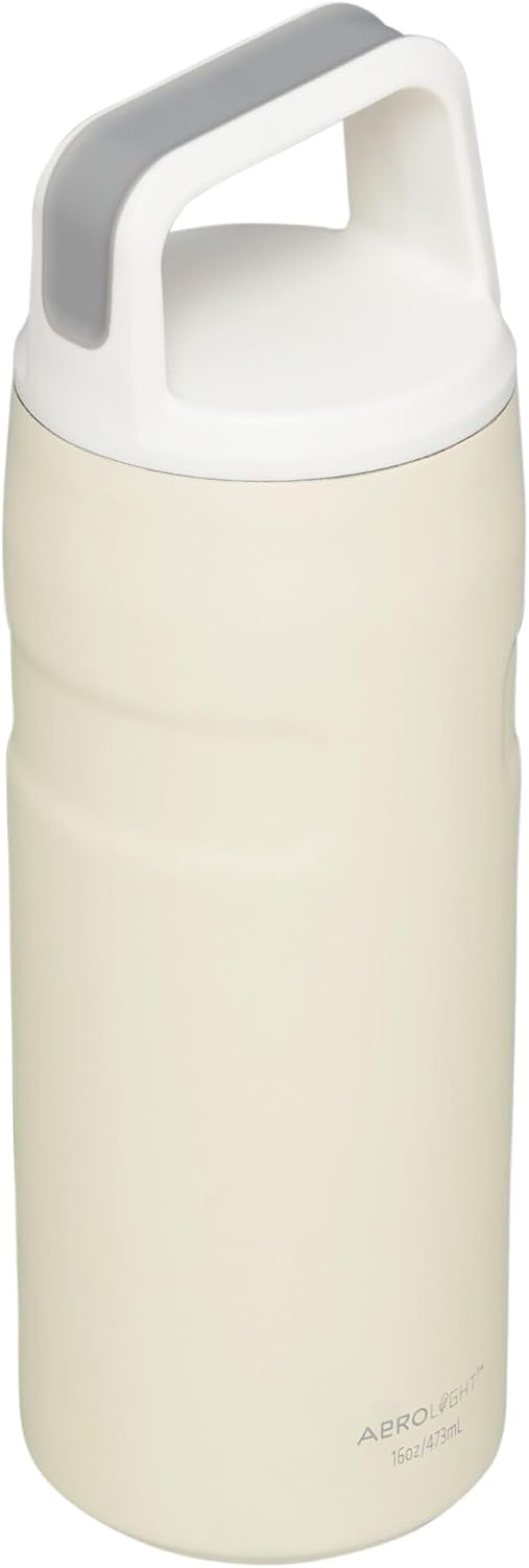 Stanley IceFlow Cap and Carry Water Bottle | Wide Mouth Twist Lid | Lightweight & Leakproof for Travel & Sports | Insulated Stainless Steel | BPA-Free