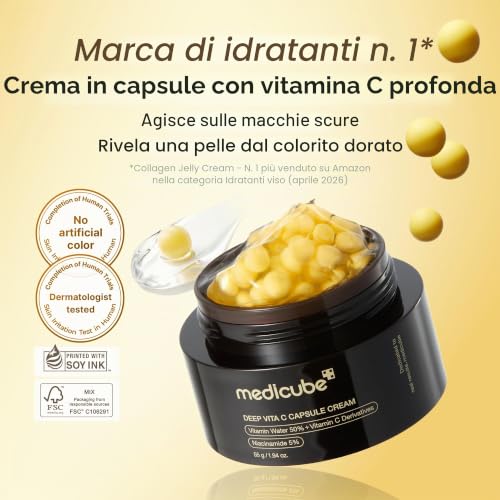 medicube Radiance Device Duo: Vita C Capsule Cream & Booster Pro X2 White