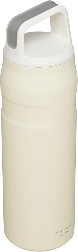 Stanley IceFlow Cap and Carry Water Bottle | Wide Mouth Twist Lid | Lightweight & Leakproof for Travel & Sports | Insulated Stainless Steel | BPA-Free