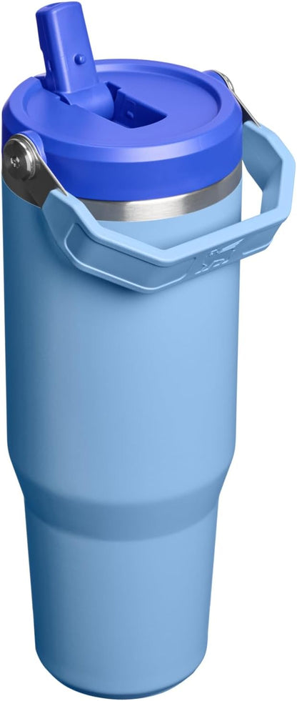 STANLEY IceFlow 2.0 Flip Straw Tumbler, 30 oz, Blue Sky