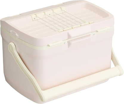 Stanley Adventure Outdoor Cooler 16 qt | Heavy Duty Outdoor Camping Cooler with Easy Carry Top Handle | BPA-Free | Rose Quartz